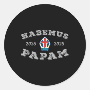 Adesivo Habemus Papam Pope Eleição 2025 Leon Xiv