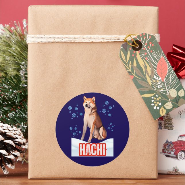 ADESIVO HACHIKO (Feriado)