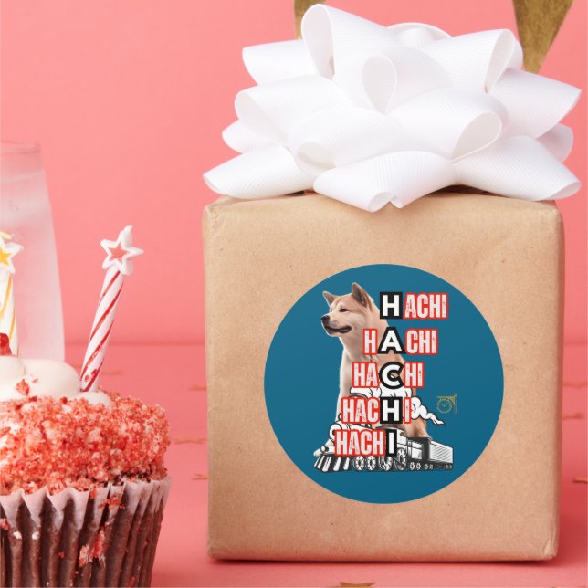 ADESIVO HACHIKO (Festa)