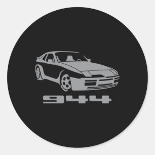 Adesivo Hack Racing 944 944 Cinza Pequena