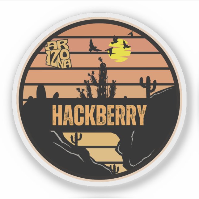 Adesivo Hackberry, Arizona (Frente)