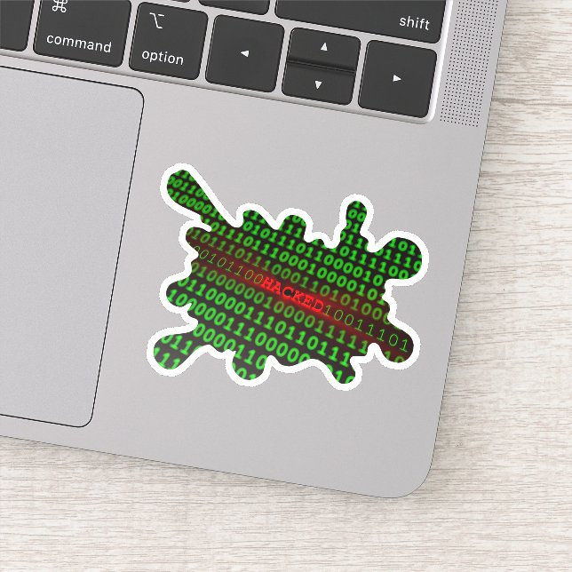 Adesivo Hackeado (Detalhe)
