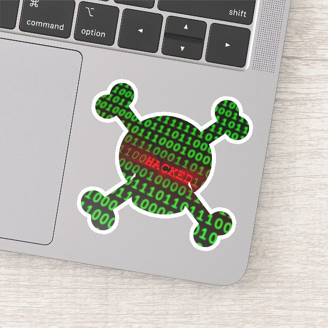 Adesivo Hackeado (Detalhe)