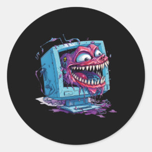 Adesivo Hacker Branco Para Cyber Warrior E Hacker Ético