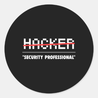 Adesivo Hacker do computador de segurança cibernética
