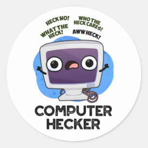 Adesivo Hacker Funny Hacker do Hecker