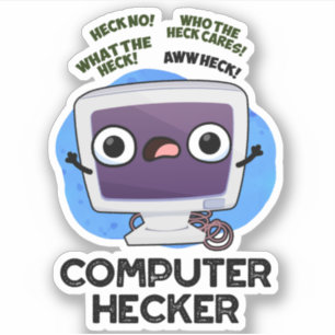 Adesivo Hacker Funny Hacker do Hecker