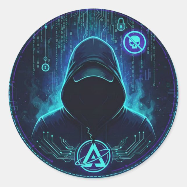 Adesivo Hacker Sticker (Frente)