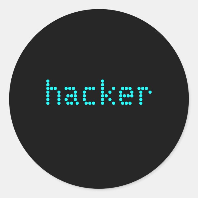 Adesivo Hacker Stickers Pack de 20 (Frente)