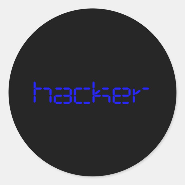 Adesivo Hacker Stickers Pack de 20 (Frente)