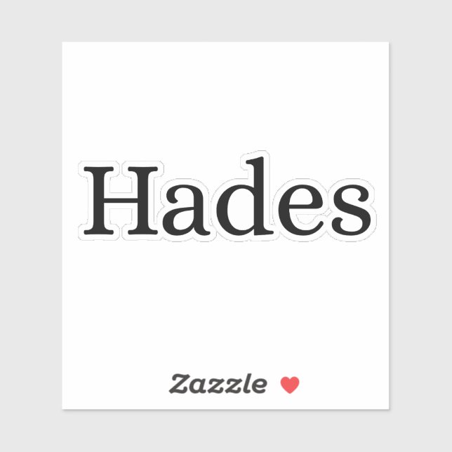Adesivo Hades (Folha)