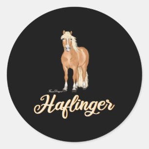 Adesivo Haflinger Horse Rider Haffi Motif
