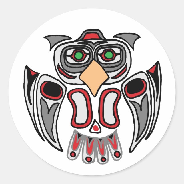 Adesivo Haida Owl (Frente)