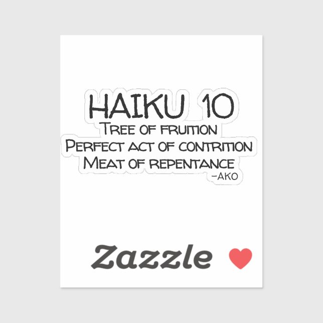 ADESIVO HAIKU 10 (Folha)