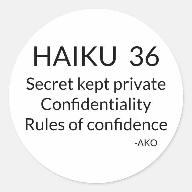 ADESIVO HAIKU 36 (Frente)