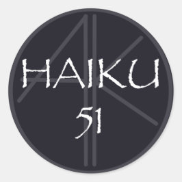 ADESIVO HAIKU 51 STICKER