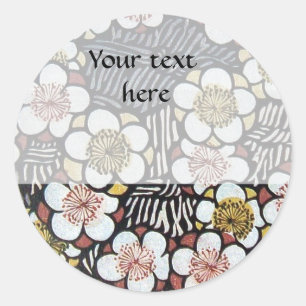 ADESIVO HAIKU/ PRETO BRANCO ROSA AMARELO FLORES DA PRIMAVE