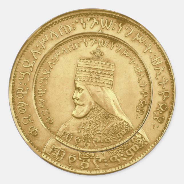 Adesivo Haile Selassie Jah Rastafari Reggae Rasta Roots  (Frente)