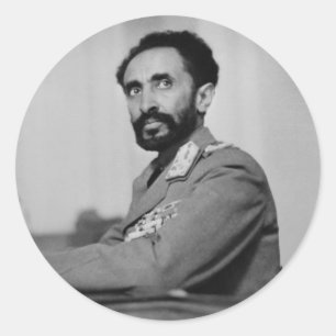 Adesivo Haile Selassie - Messiah Jah Rastafari bordador -