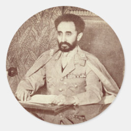 Adesivo Haile Selassie - Messiah Jah Rastafari bordador -