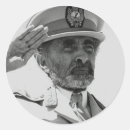Adesivo Haile Selassie - Messiah Jah Rastafari bordador -