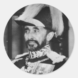 Adesivo Haile Selassie - Messiah Jah Rastafari bordador -
