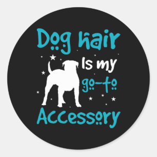 Adesivo Hair é acessório - Bulldog Americano