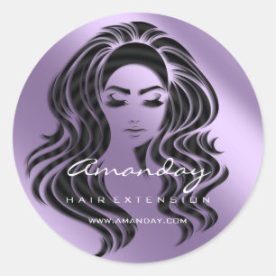 Adesivo Hair Lash Extension Stylist Makeup Artie Violet