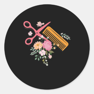 Adesivo Hair Salon Hairdresser Tesoura Hair Stylist Barbe