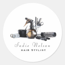 Adesivo Hair stylist Salon Tools Beauty Business