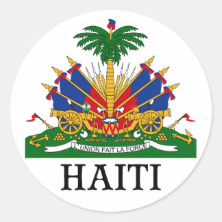 Adesivo HAITI - emblema/casaco de armas/pavilhão/símbolo