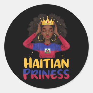 Adesivo Haiti Princesa Haiti Bandeira da Independência Dia