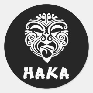 Adesivo Haka Fãs de Rugby da Nova Zelândia Dança Maori Hak