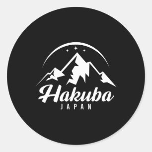 Adesivo Hakuba Japão Ski Resort Skiting Snowboard