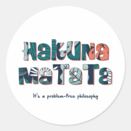 Adesivo Hakuna Matata
