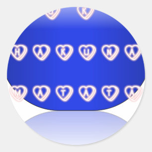 Adesivo Hakuna Matata Art Impressão