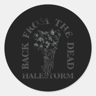 Adesivo Halestorm Para Trás Do Morto