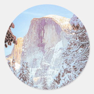 Adesivo Half Dome em Winter, Yosemite, Califórnia