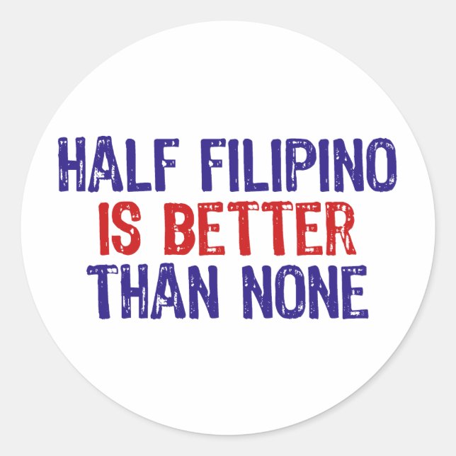 Adesivo Half Filipino (Frente)