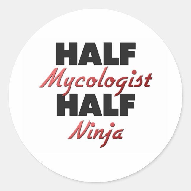 Adesivo Half Mycologist Half Ninja (Frente)