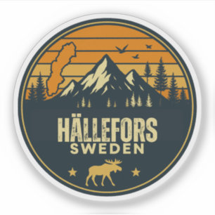 Adesivo Hällefors, Suécia Sverige