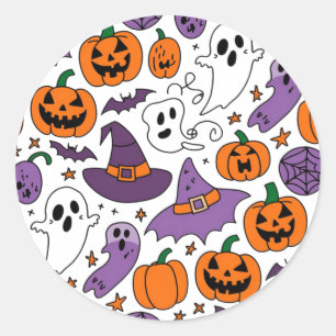 Adesivo Halloween 2024