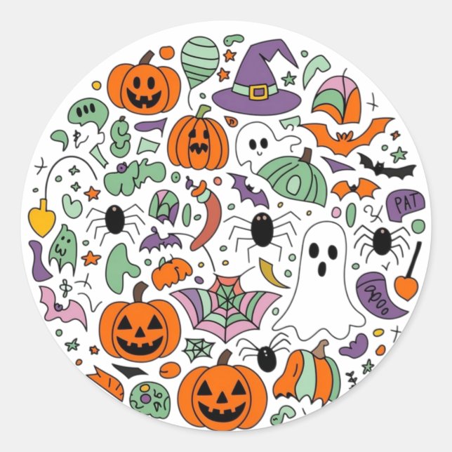Adesivo Halloween 2024 (Frente)