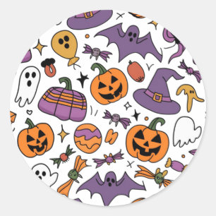 Adesivo Halloween 2024
