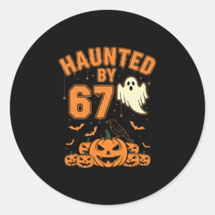 Adesivo Halloween Assombrado 67 Seis Sete Meme 1 (21)