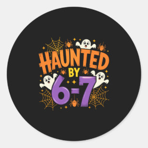 Adesivo Halloween Assombrado 67 Seis Sete Meme 1 (3) 