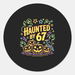 Adesivo Halloween Assombrado 67 Seis Sete Meme 1 (6) 