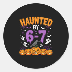 Adesivo Halloween Assombrado 67 Seis Sete Meme 1 (8)