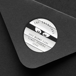 Adesivo Halloween Assustador Arrepiante Múmia Dia das Brux