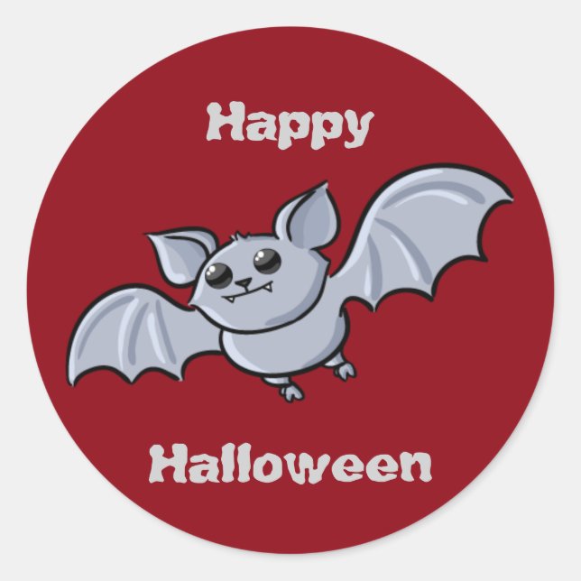 Adesivo Halloween Bat (Frente)